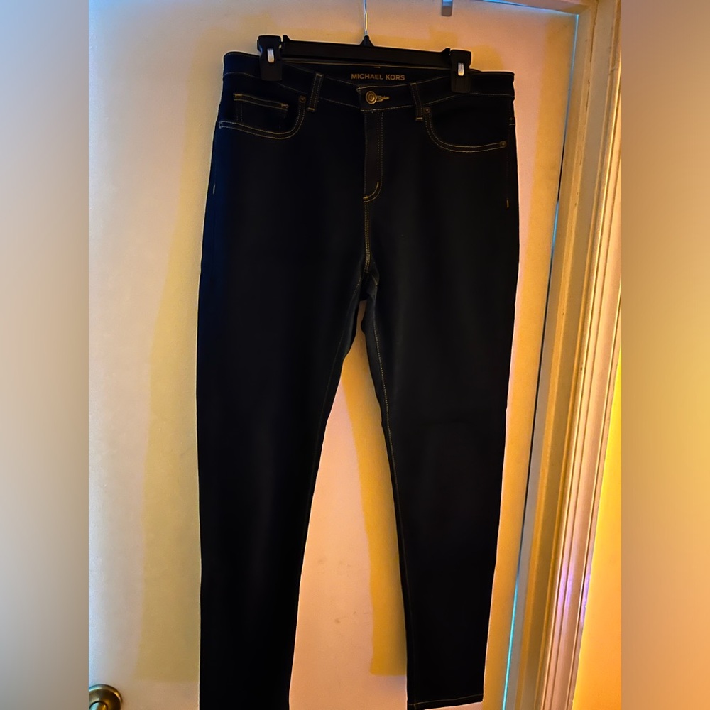 Women’s Michael Kors Jeans , size 10 skinny, dark denim excellent used condition